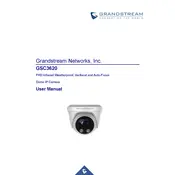 Grandstream GSC3620 Camera manual cover