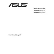 ASUS SV555 Display manual cover