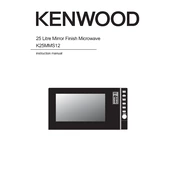 Kenwood K25MMS12 manual cover