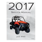 JLG 315G 2017 UTV