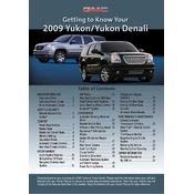 GMC Yukon 2009 manual cover