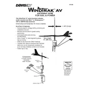 Davis WindTrak AV 3160 Antenna Vane manual cover