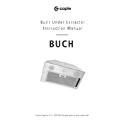 Caple BUCH Hood manual cover