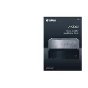 Yamaha A-S1000 Amplifier manual cover