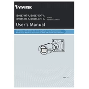 Vivotek IB9365-EHT-A Camera manual cover