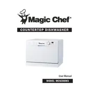 Magic Chef MCSCD6W3 Dishwasher manual cover