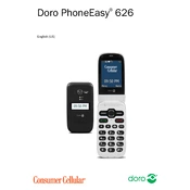 Doro PhoneEasy 626 Phone manual cover