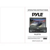 Pyle PLST70 Monitor manual cover