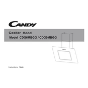 Candy CDG6MBGG manual cover