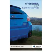 Subaru Crosstrek 2.0i Limited 2017 manual cover