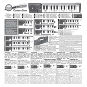 Bontempi 15 2500 Concertino manual cover