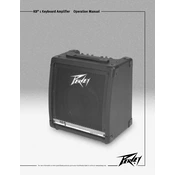 Peavey KB 1 Amplifier manual cover