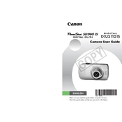 Canon Digital IXUS 110 IS manual cover