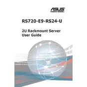 ASUS RS720-E9-RS24-U Server manual cover