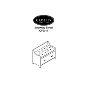 Crosley CF6017 Bench manual cover