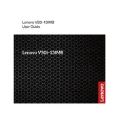 Lenovo V50t-131MB Computer manual cover