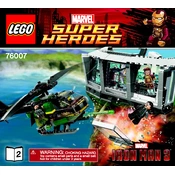 LEGO Iron Man 76007-3 Construction Set manual cover