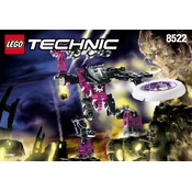 LEGO Technic 8522 Construction Set manual cover