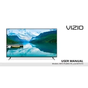 Vizio M55-F0 TV manual cover