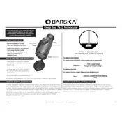 Barska AA11442 Monocular manual cover