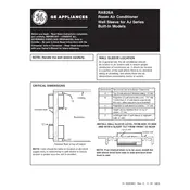 GE RAB26A Sleeve manual cover