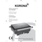 Korona 46150 Grill manual cover