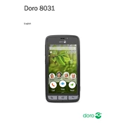 Doro 8031 Phone manual cover