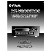 Yamaha RX-V2095RDS Receiver manual cover