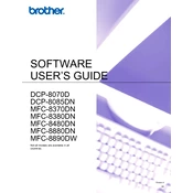 Brother DCP-8070D manual cover