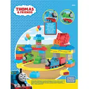 Mega Bloks Mattel Happy Birthday Thomas CNJ13 Construction Set manual cover