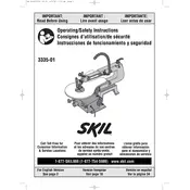 Skil 3335-07 Saw manual cover