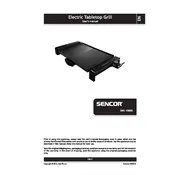 Sencor SBG 106BK Grill manual cover