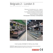 Arneg London 3 Refrigerated Cabinet manual cover