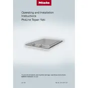 Miele CS 1327 Y Cooktop manual cover