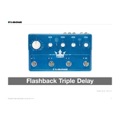 TC Electronic Flashback Triple Delay manual cover