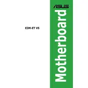 ASUS E3M-ET V5 Motherboard manual cover