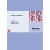 Klarstein WHISPERWIND 10034670 Fan manual cover