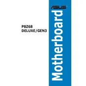 ASUS P8Z68 DELUXE-GEN3 Motherboard manual cover