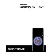 Samsung Galaxy S9 Plus T-Mobile SM-G965UZKATMB Phone manual cover