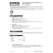 Sealey LED316 Inspection Light manual cover