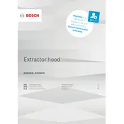 Bosch Series 2 DLN53AA50 Hood manual cover