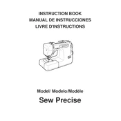 Janome Sew Precise manual cover