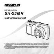 Olympus SH-25MR manual cover