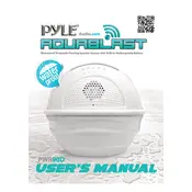 Pyle PWR90DBL Speaker manual cover