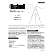 Bushnell 78-6035 Telescope manual cover