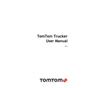 TomTom Trucker 5000 Navigation System manual cover