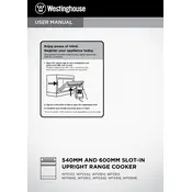 Westinghouse WFE512SC Cooker