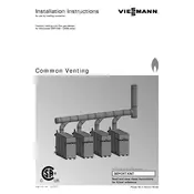 Viessmann Vitocrossal 300 CA3 Series Common Venting Accessory manual cover