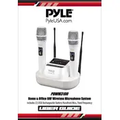 Pyle PDWM3100 Microphone System manual cover