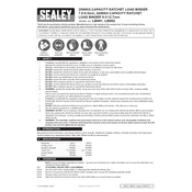 Sealey LB001 Binder manual cover